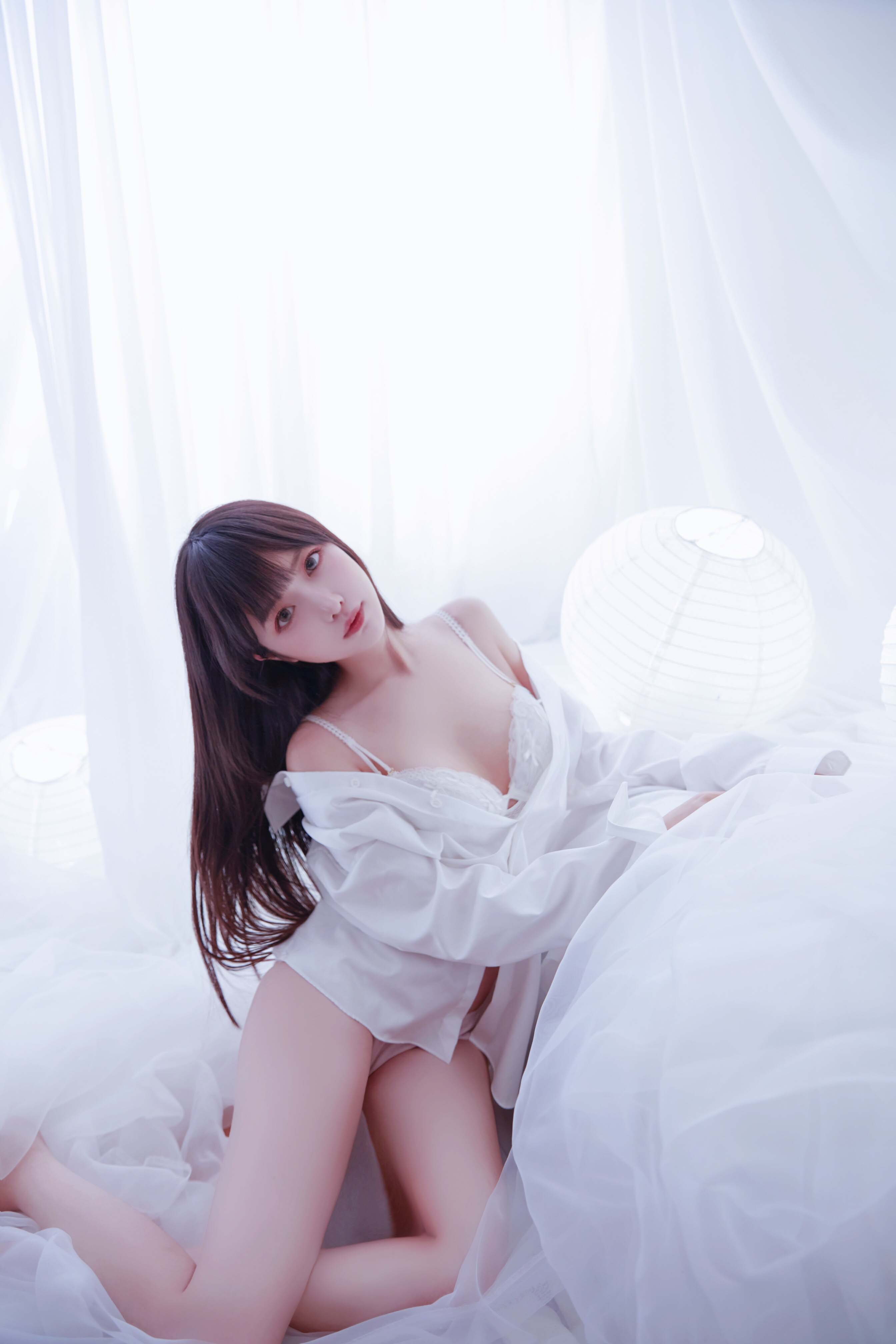 [Shika小鹿鹿]NO.056纯白插图3